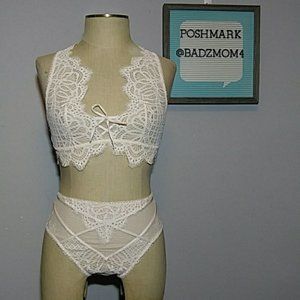 VS Dream Angels bralette set SMALL NWT